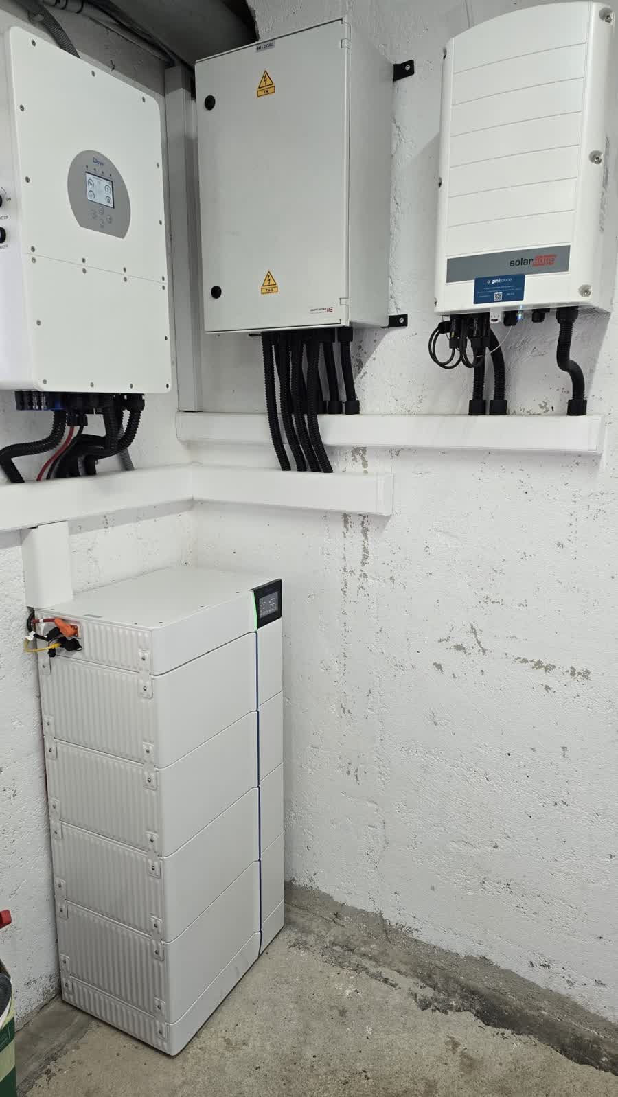 Vgrajena oprema sončne elektrarne