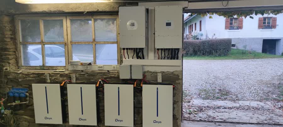 Vgrajena oprema sončne elektrarne