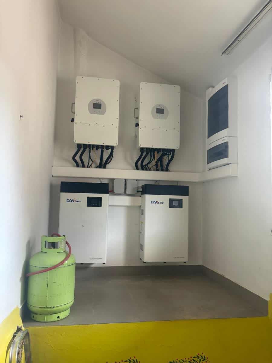 Vgrajena oprema sončne elektrarne