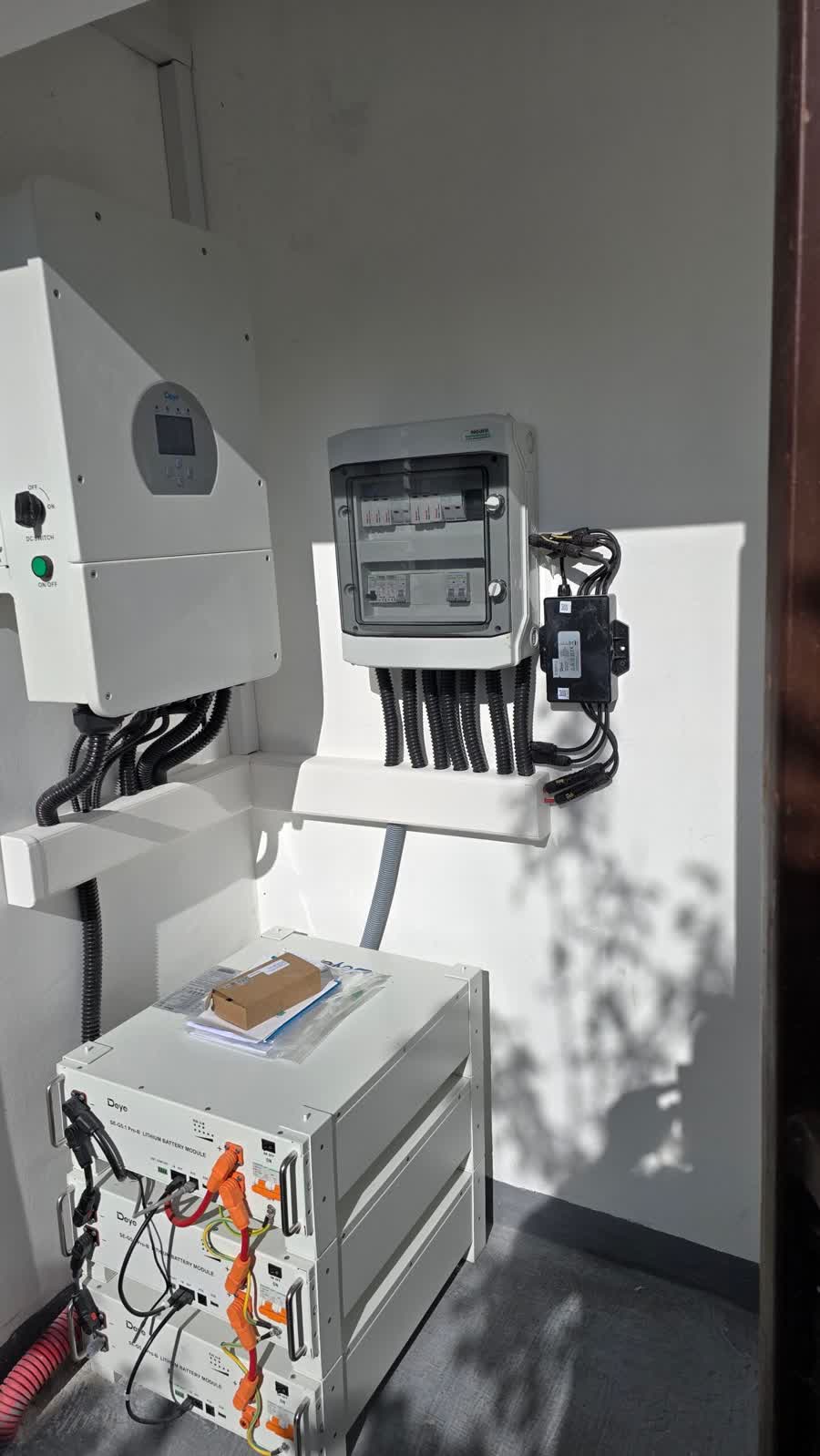 Vgrajena oprema sončne elektrarne