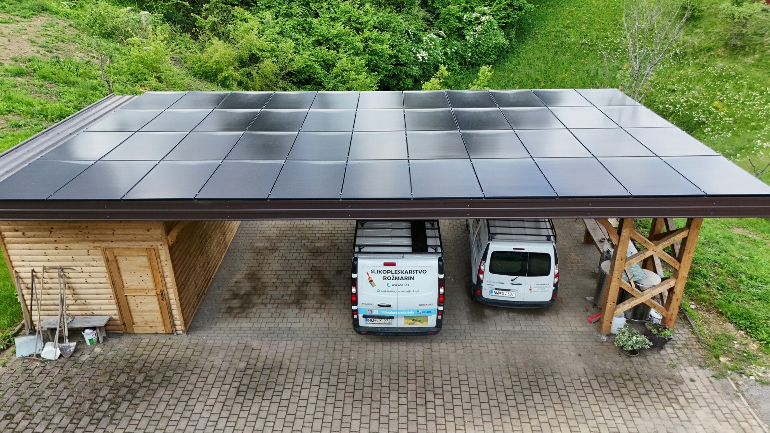 Sončna elektrarna montaža referenca 18